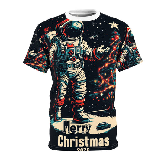 Graphic-Tee Santa Claus Unisex (L) Only One Made-No Restocking