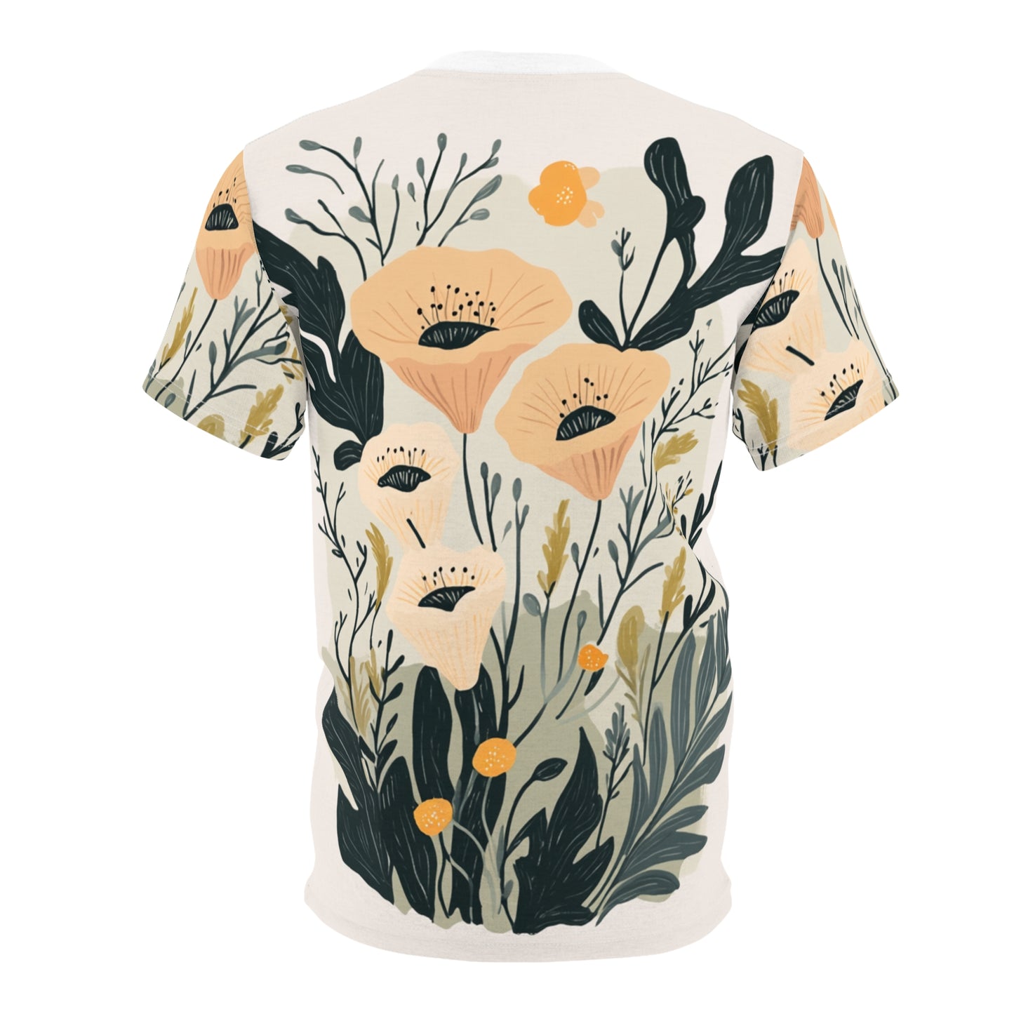 Whimiscal Tee-with Hand Drawn Illustration