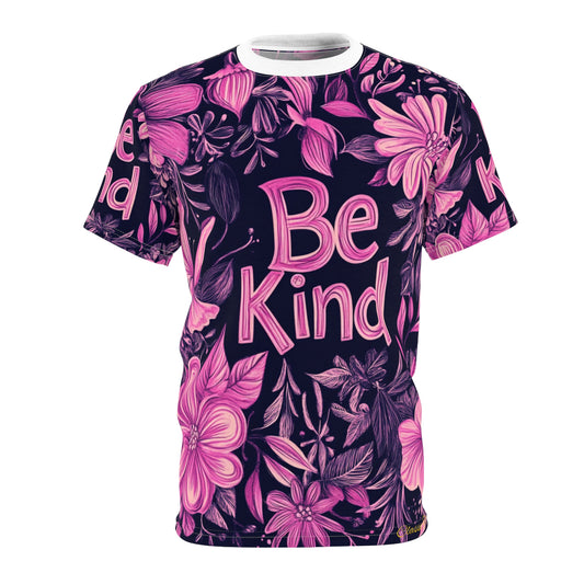 Graphic Tee with Hand-Drawn 'Be Kind' Design