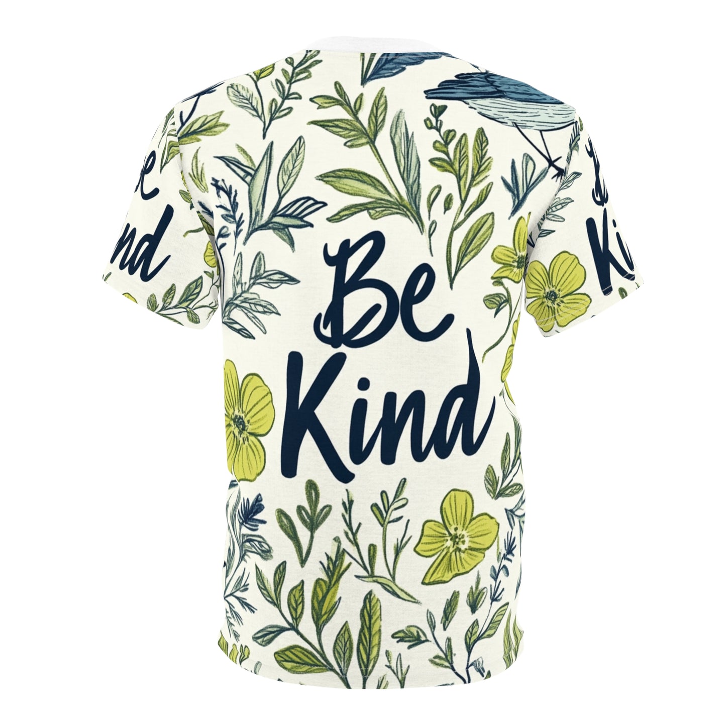 Graphic Tee with Hand-Drawn 'Be Kind' Design