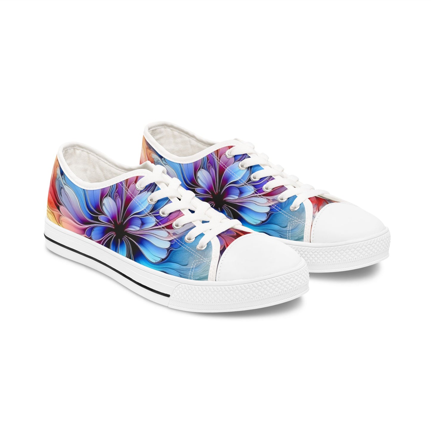 Floral Dress Sneakers-Only One Made-No Restocking