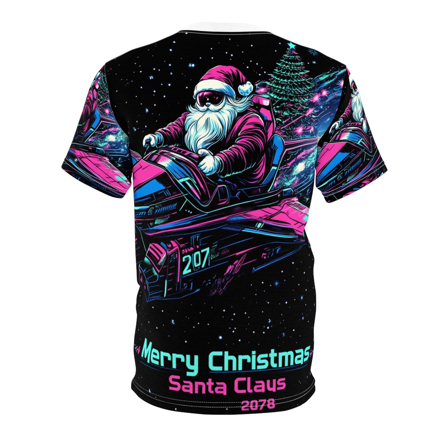 Santa Claus 2078 Tee Unisex (L)- Only One Made-No Restocking