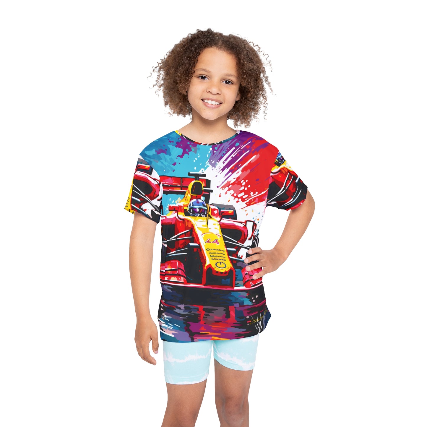 Maillot de sport pour enfants (AOP)