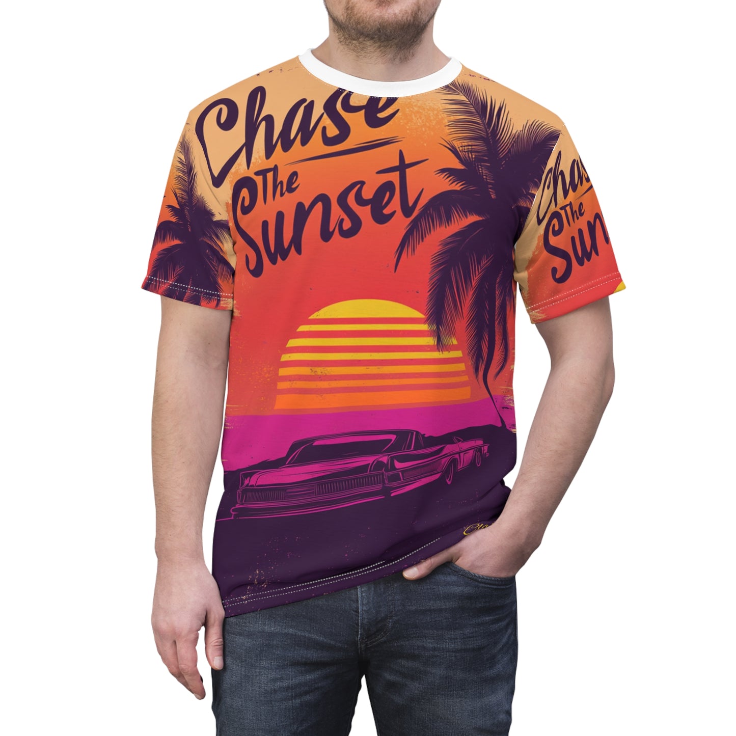 Sunset Retro Tee