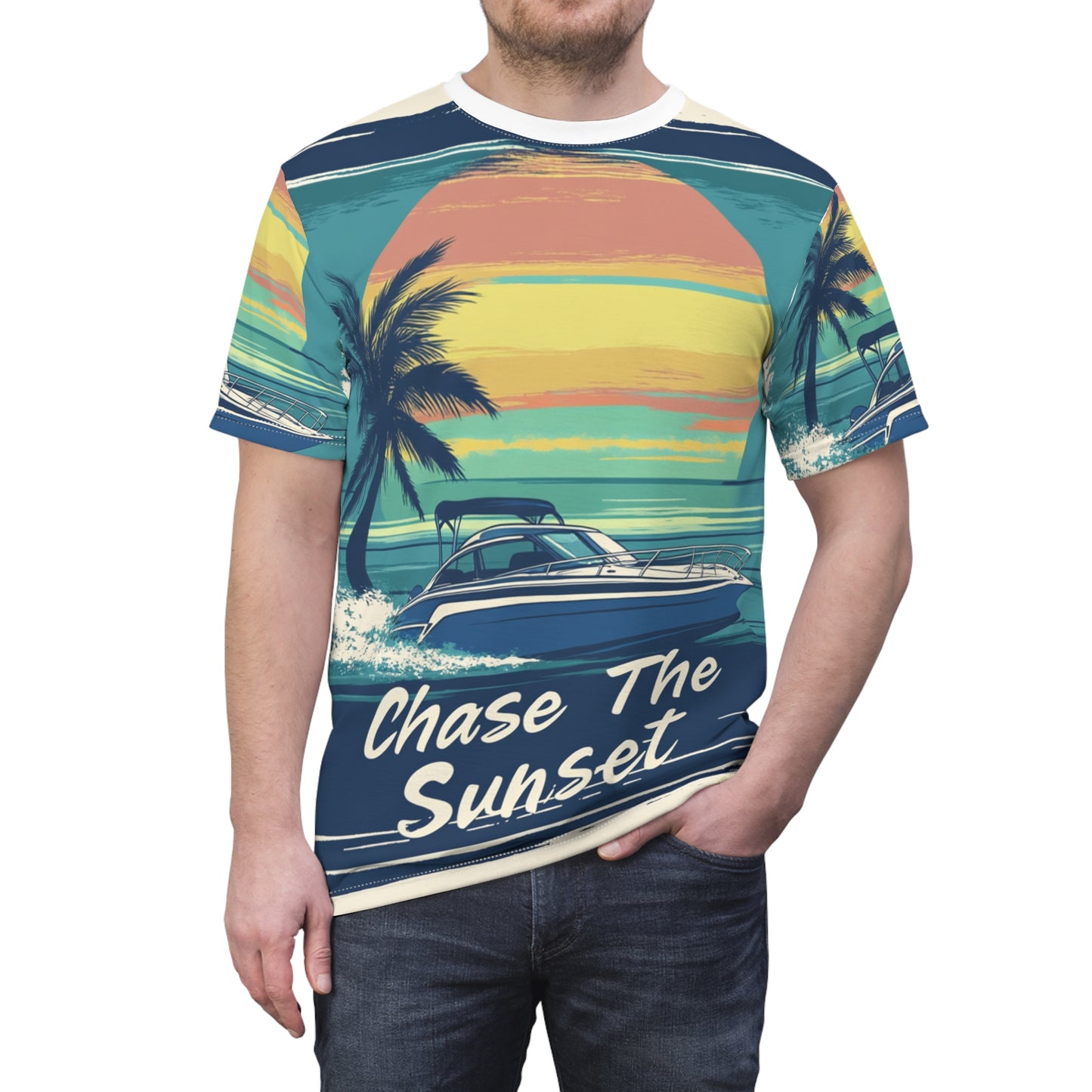 Sunset Retro Tee