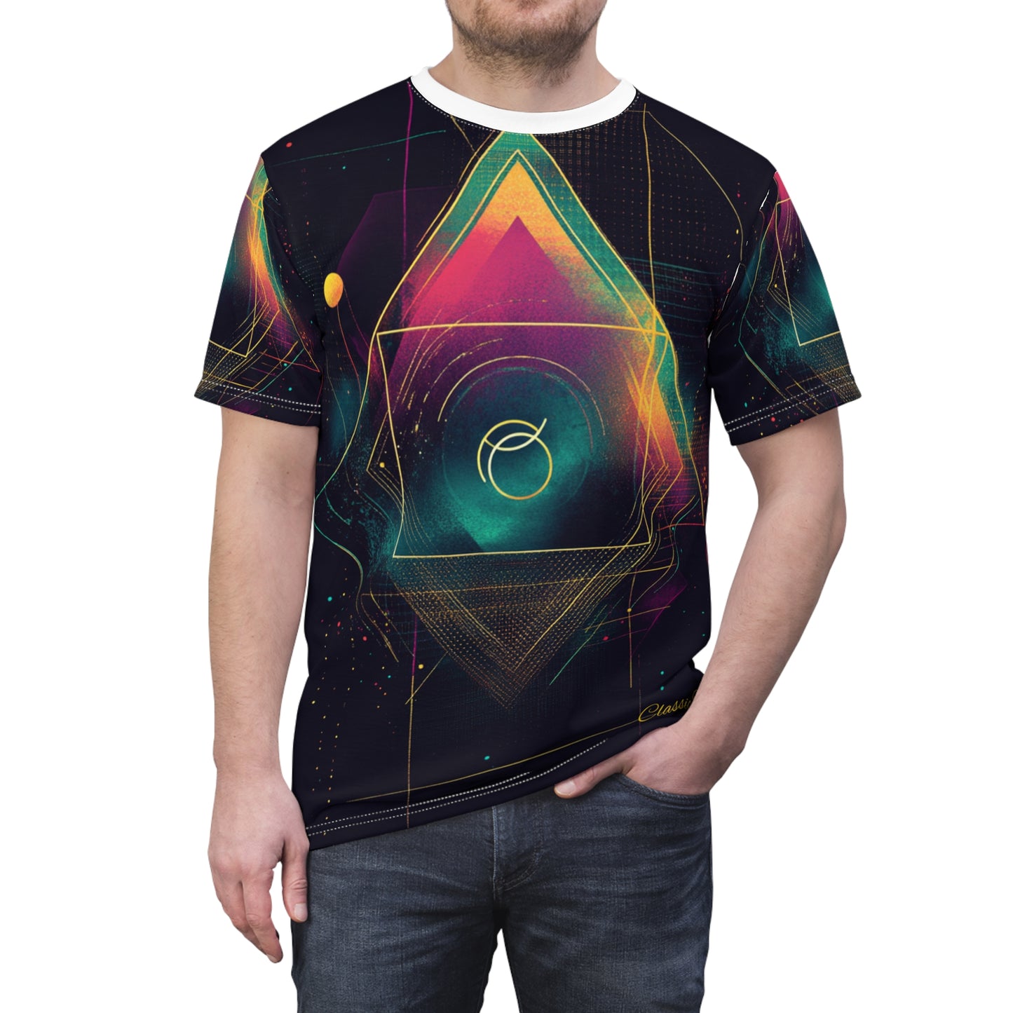 Infinity Glow Tee-Unisex (M) Only One Made-No Restocking