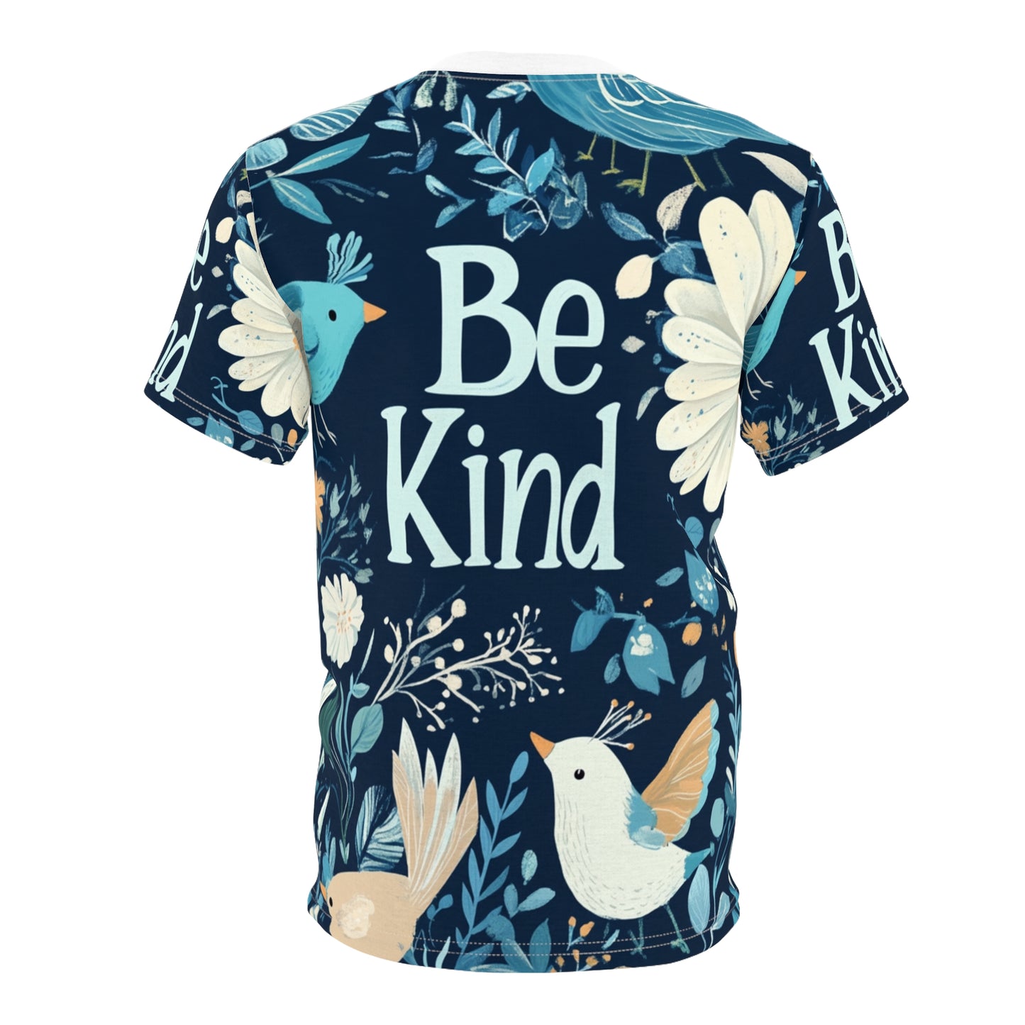 Graphic Tee with Hand-Drawn 'Be Kind' Design