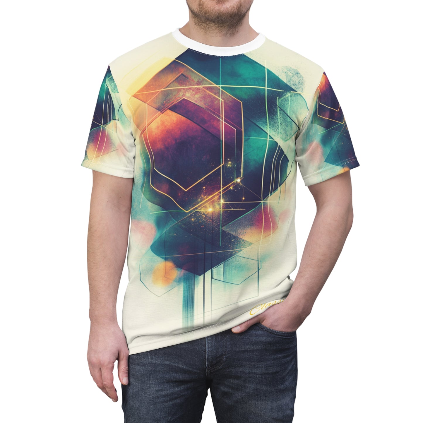 Infinity Glow Tee-Unisex (XL) Only One Made-No Restocking