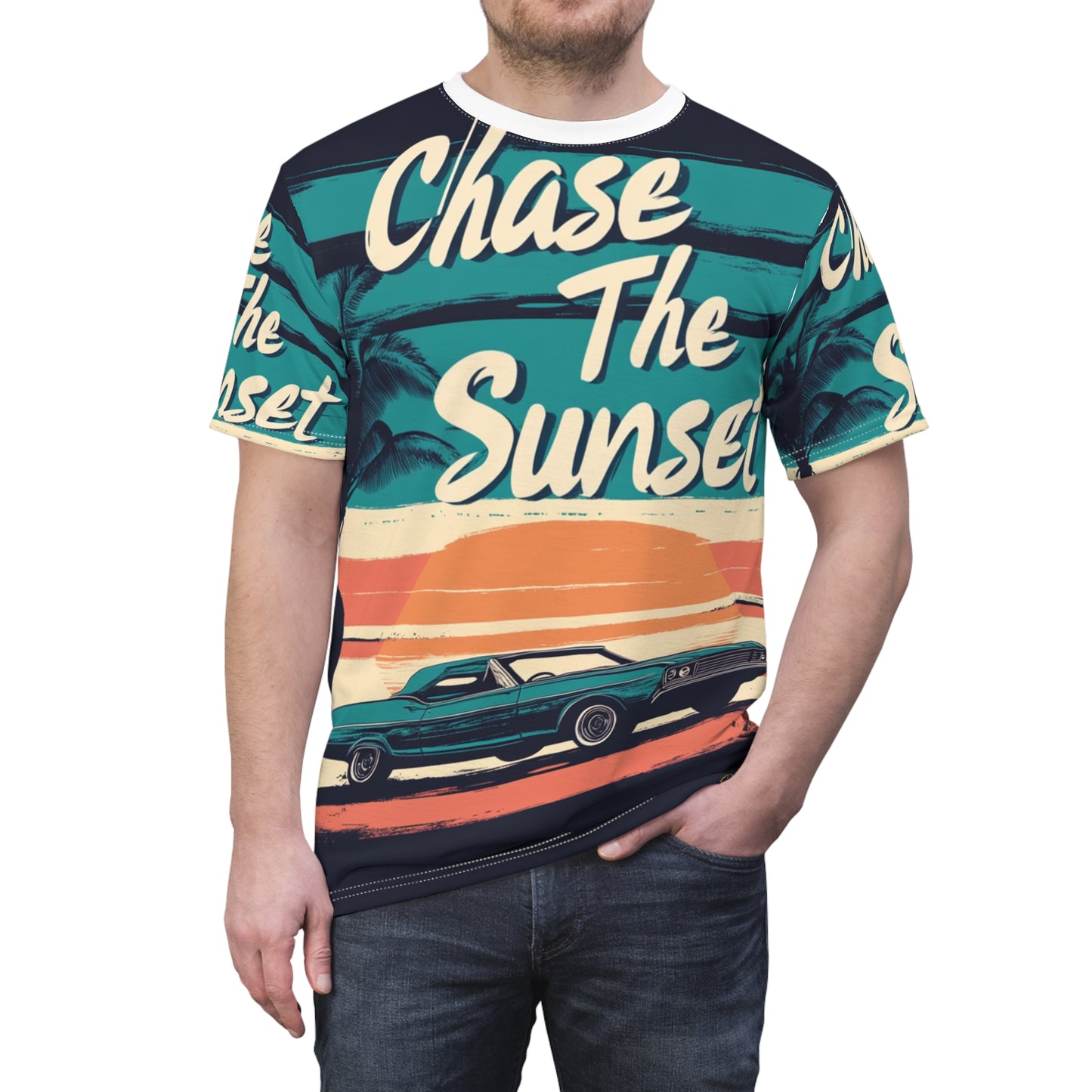 Sunset Retro Tee