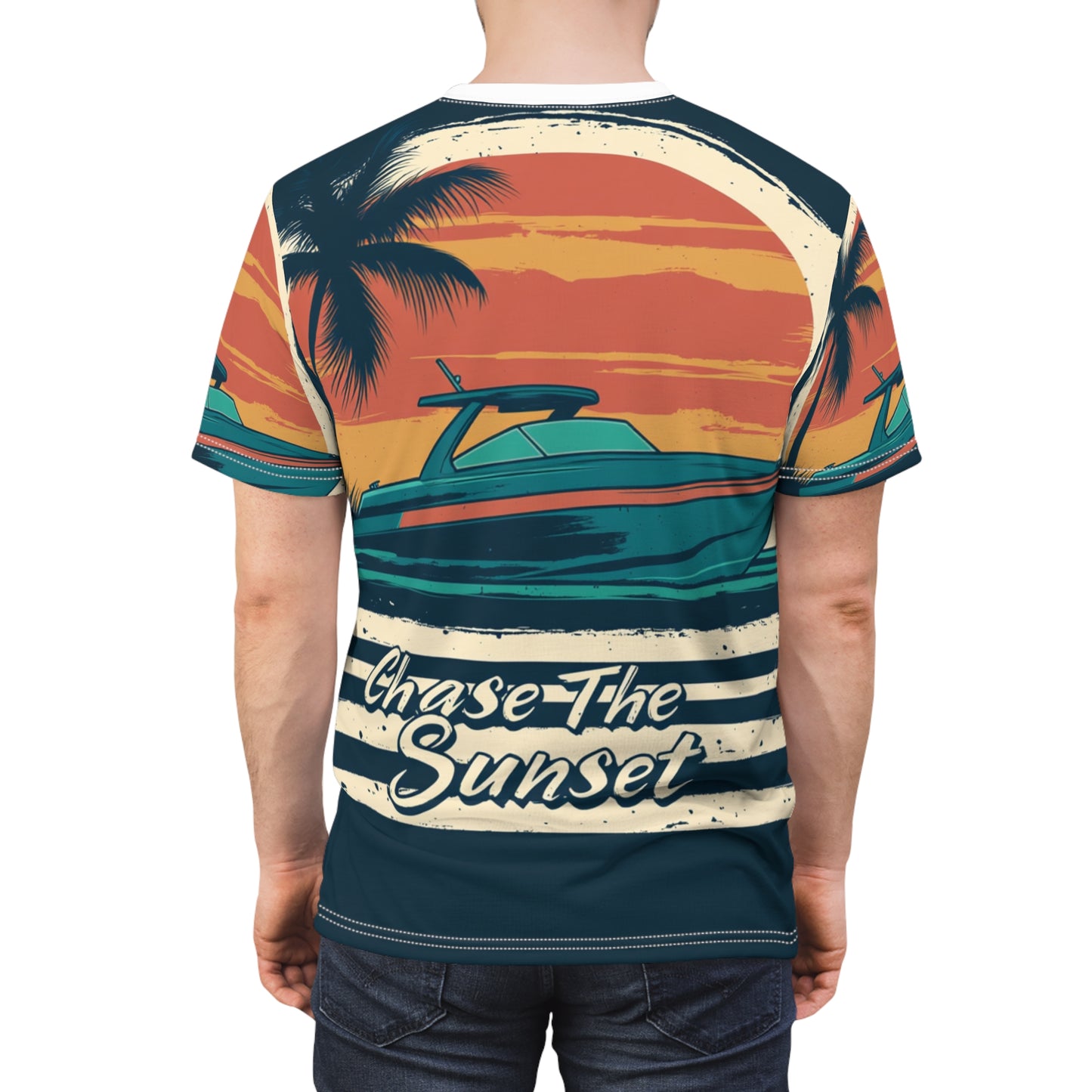 Sunset Retro Tee