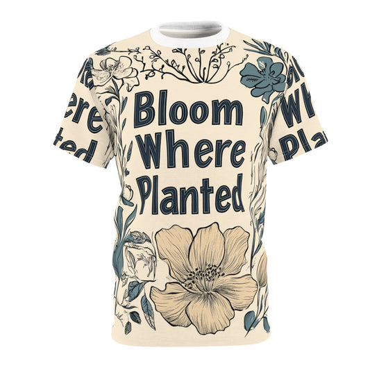 Hand-Drawn Tee with Whimsical Illustration