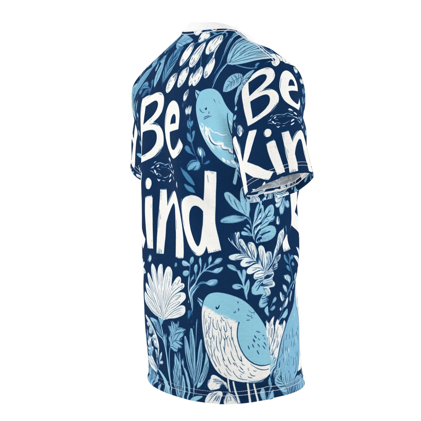 Graphic Tee with Hand-Drawn 'Be Kind' Design