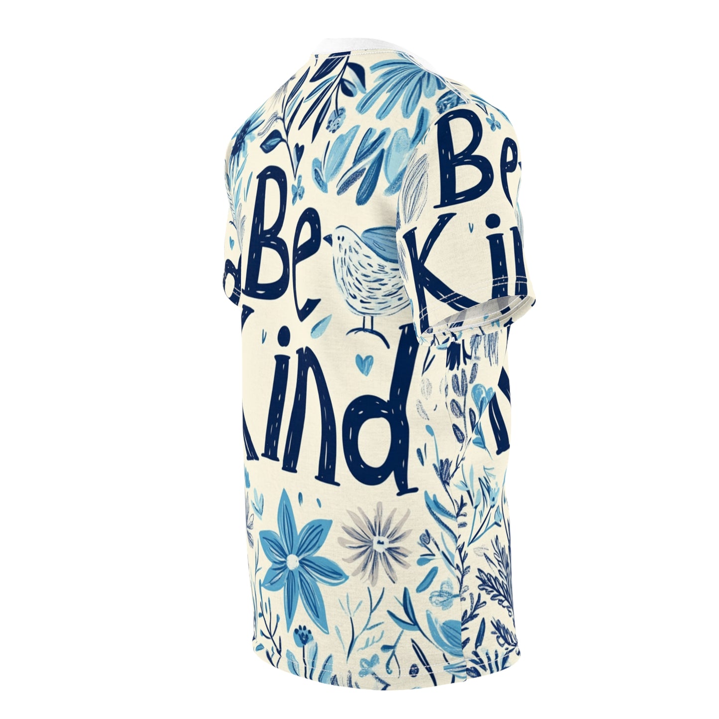 Graphic Tee with Hand-Drawn 'Be Kind' Design