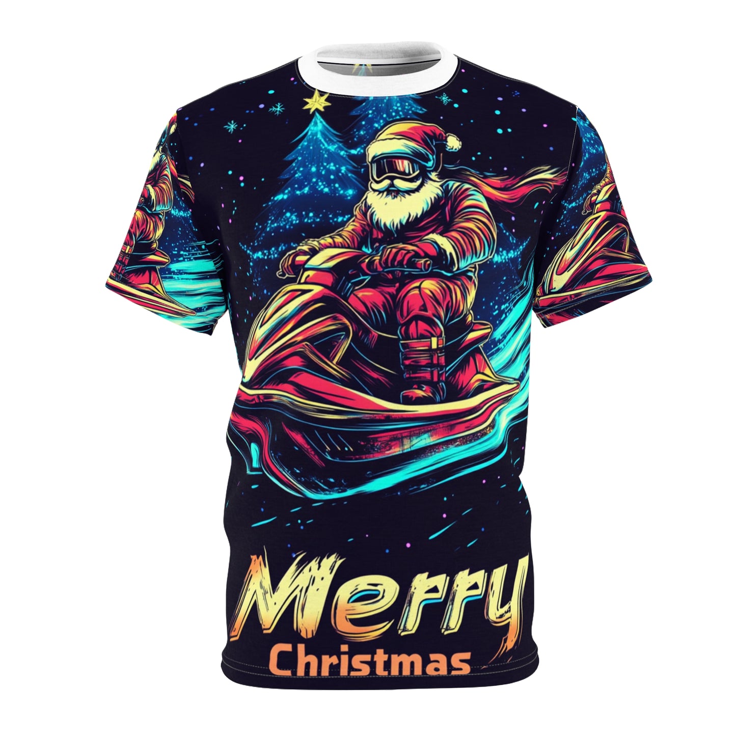 Graphic-Tee Santa Claus Unisex (XL) Only One Made-No Restocking