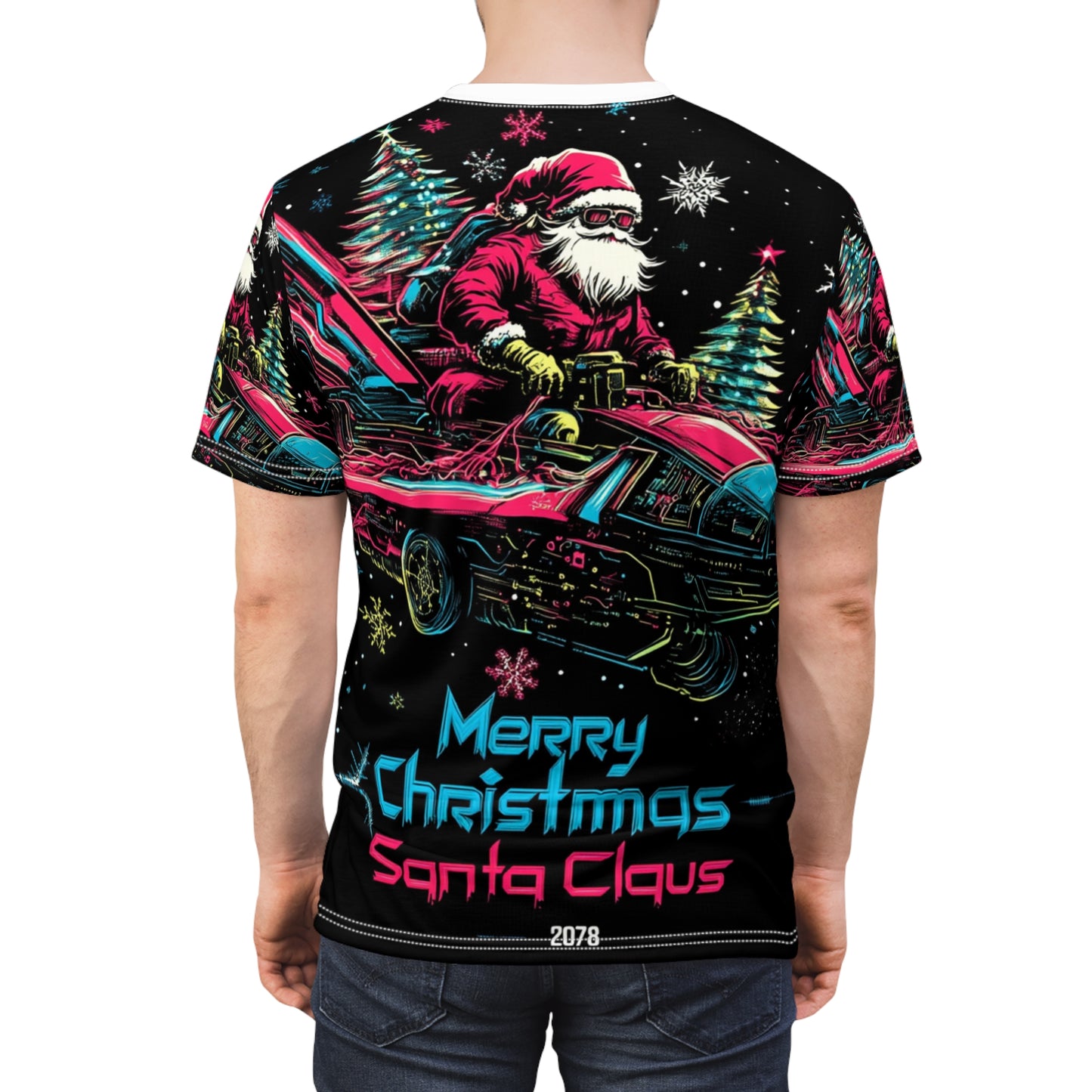 Santa Claus 2078 Tee Unisex (M)- Only One Made-No Restocking