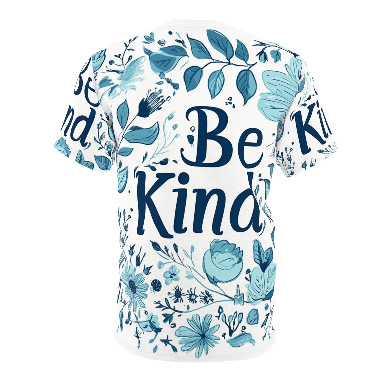 Graphic Tee with Hand-Drawn 'Be Kind' Design