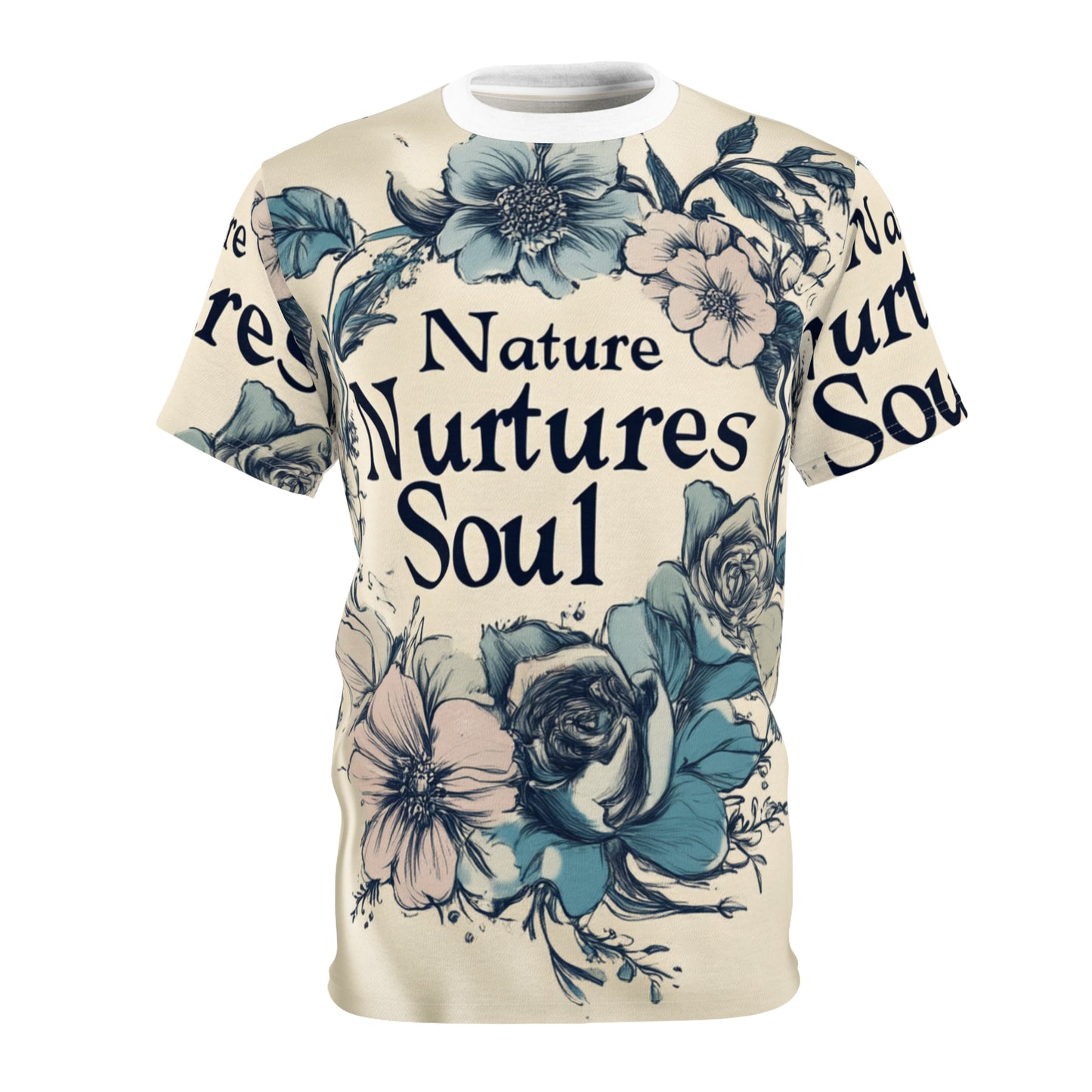 Hand-Drawn Tee with Whimsical Illustrations