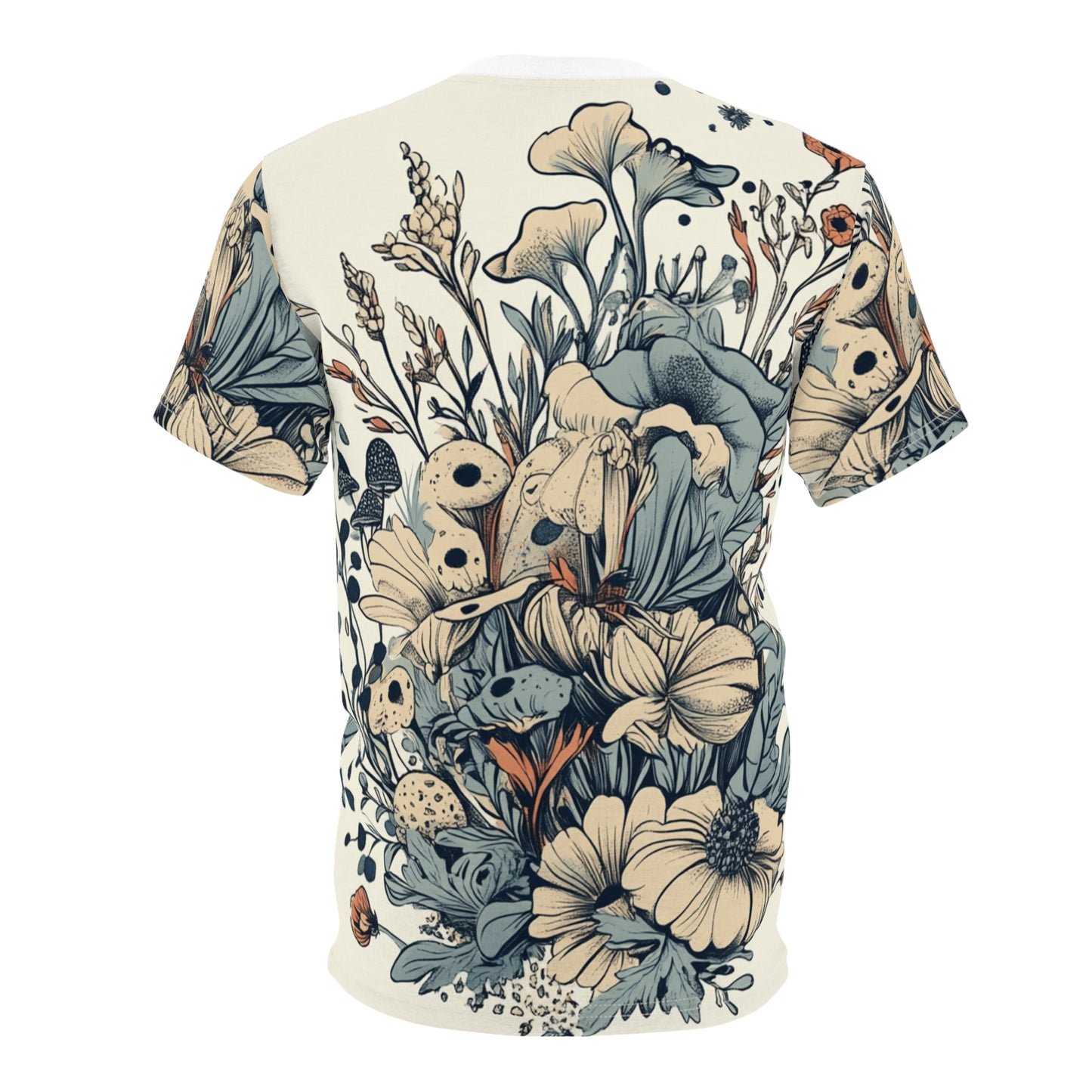 Whimiscal Tee-with Hand Drawn Illustration