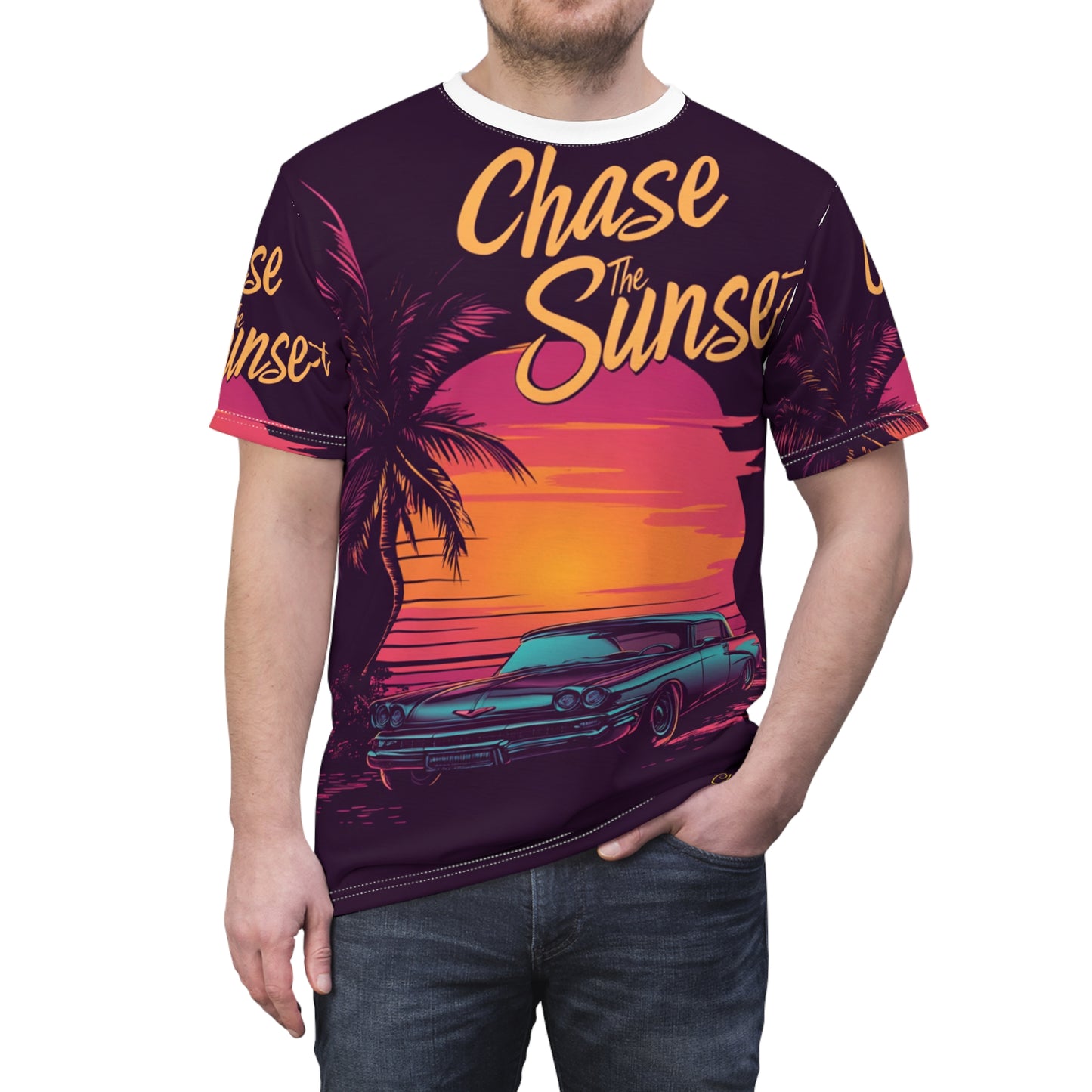 Sunset Retro Tee