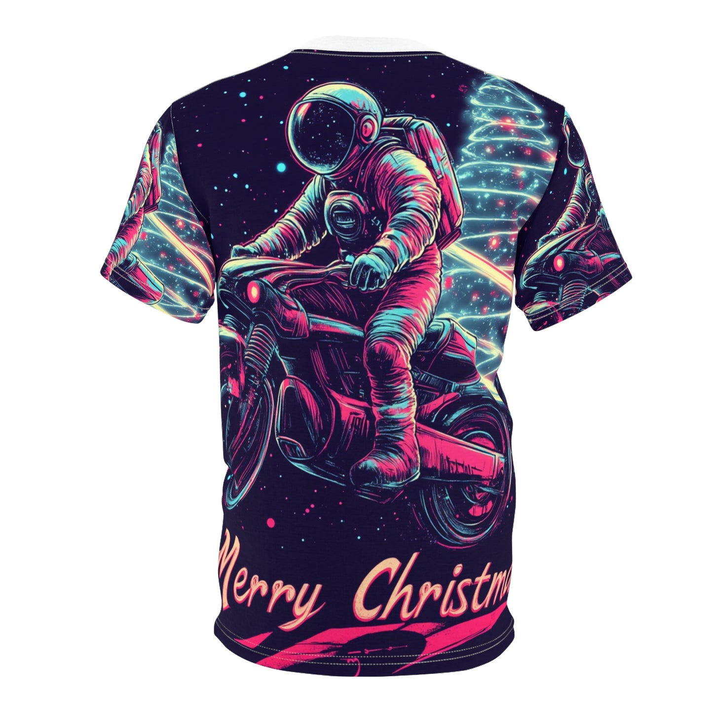 Space Suit Santa Claus Tee Unisex (2XL) Only One Made-No Restocking.