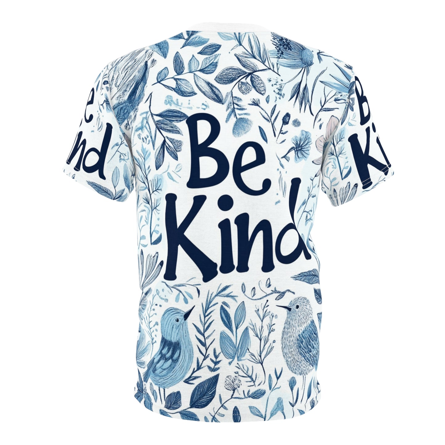 Graphic Tee with Hand-Drawn 'Be Kind' Design