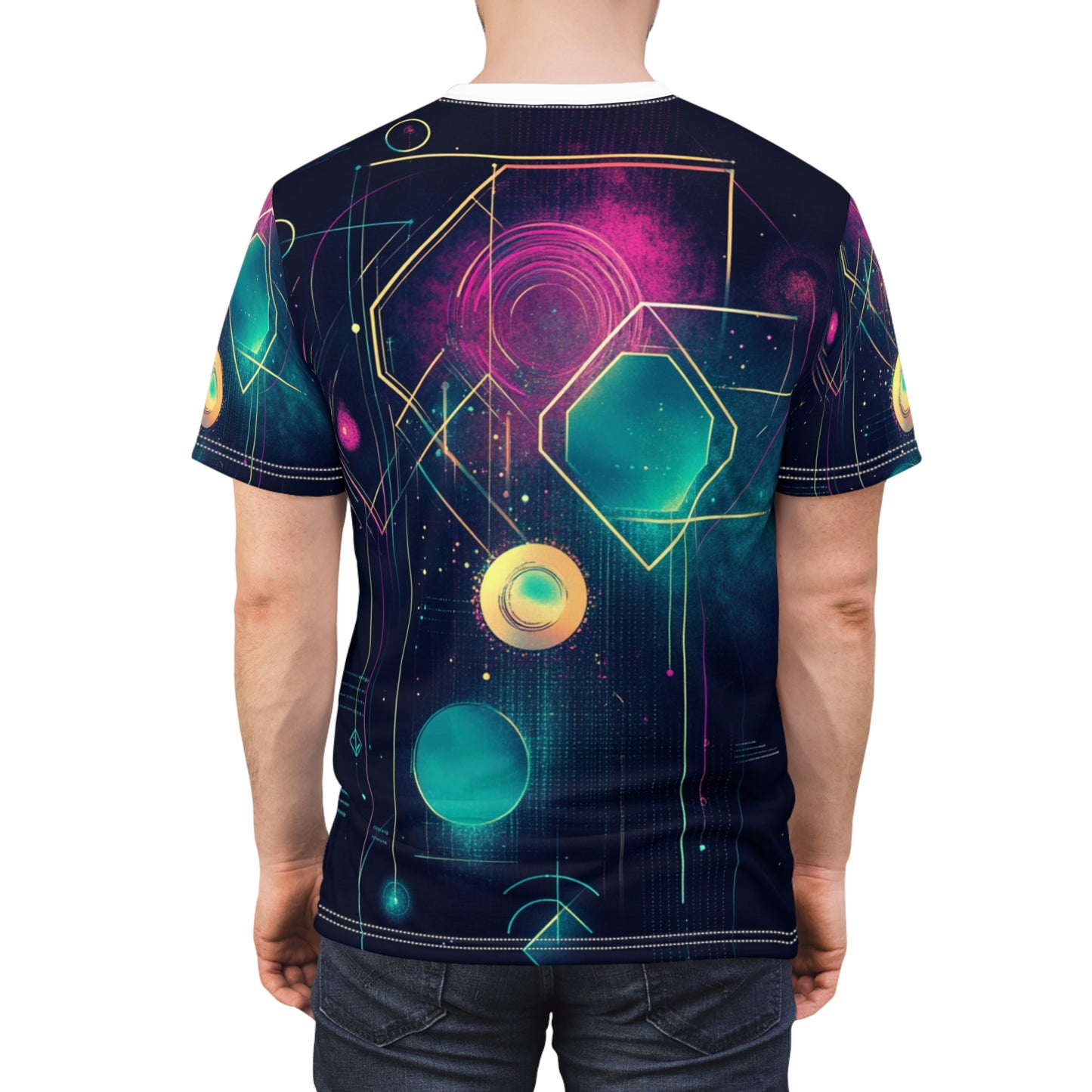 Infinity Glow Tee-Unisex (XL) Only One Made-No Restocking