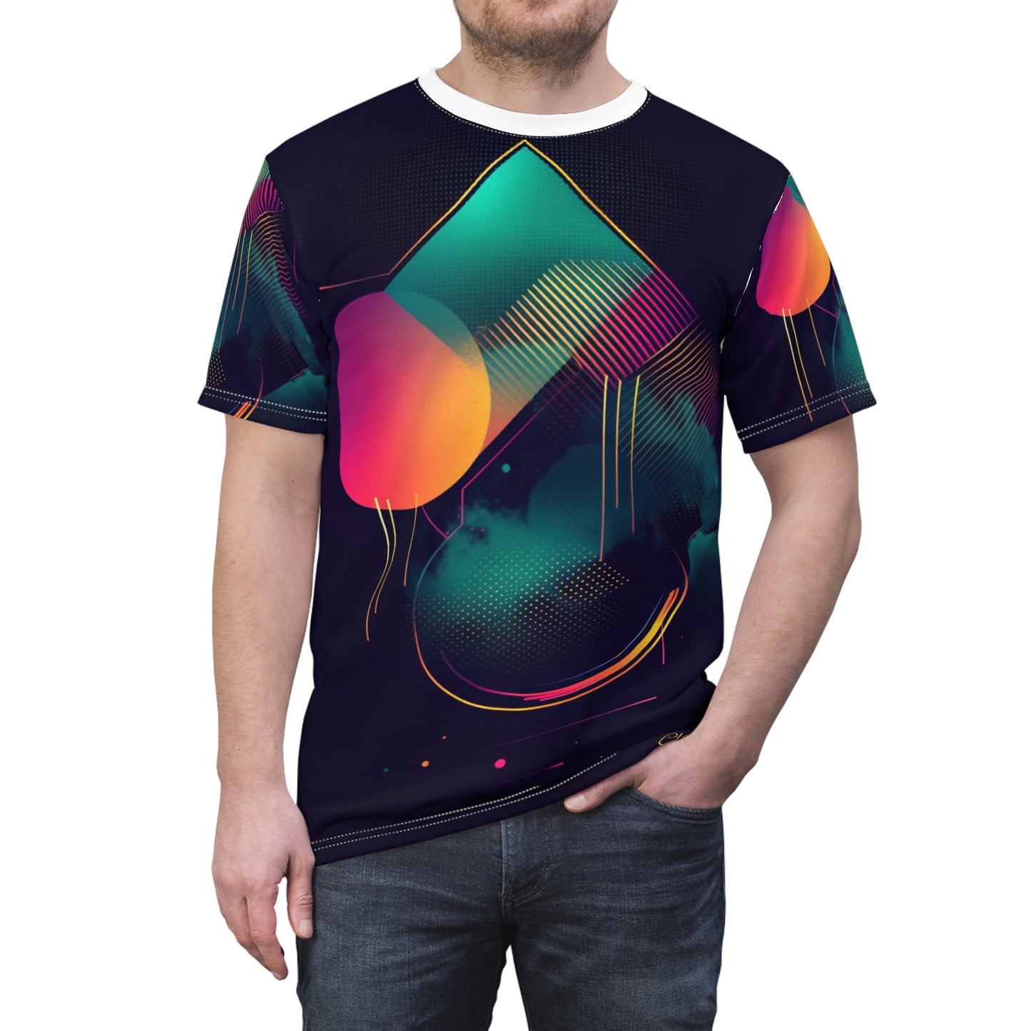 Infinity Glow Tee-Unisex (L) Only One Made-No Restocking