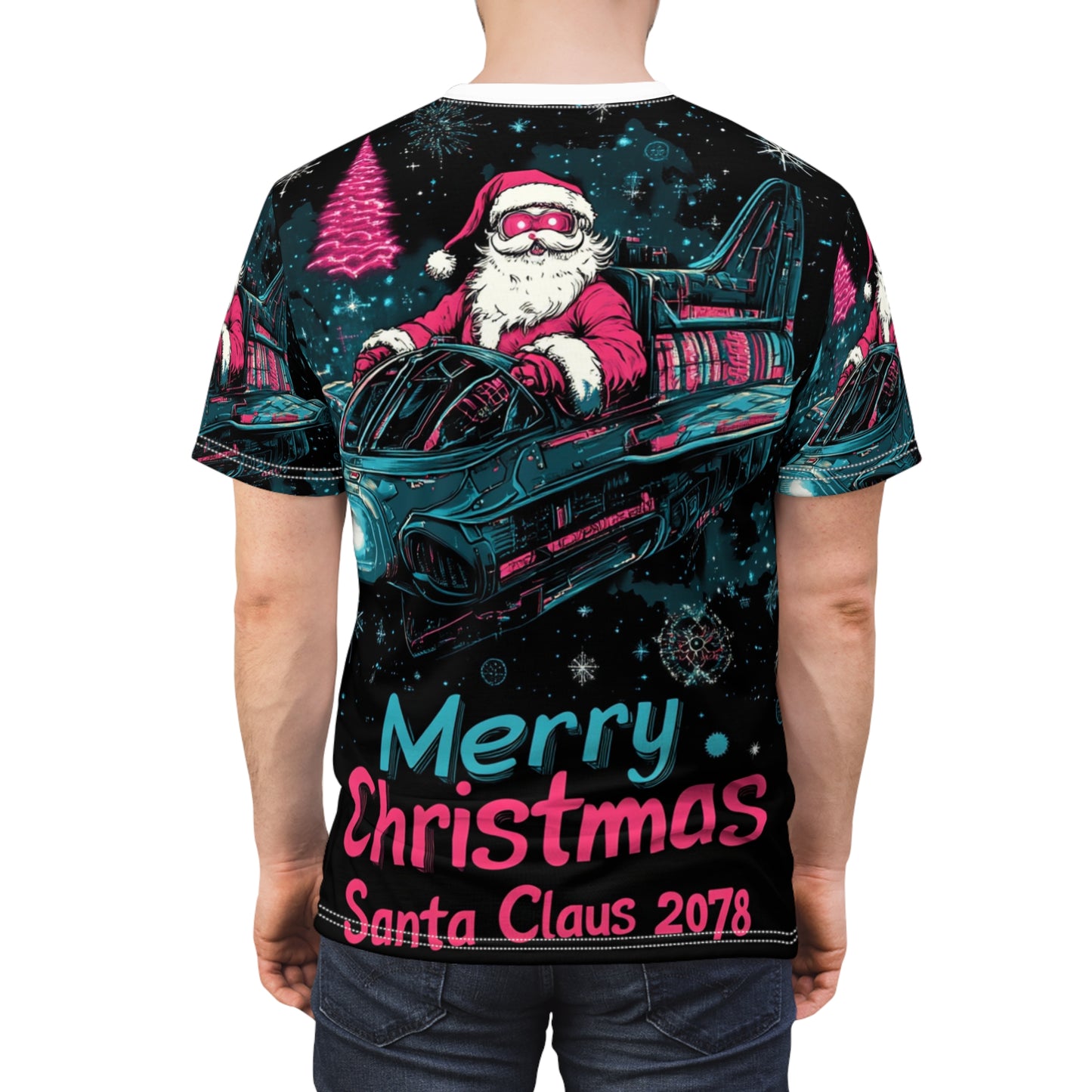 Santa Claus 2078 Tee Unisex (S)- Only One Made-No Restocking