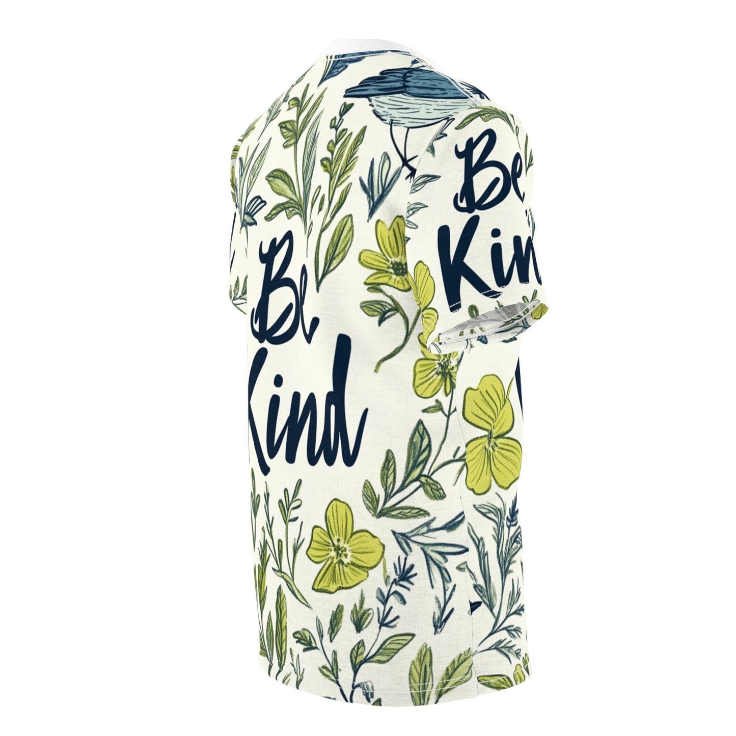 Graphic Tee with Hand-Drawn 'Be Kind' Design