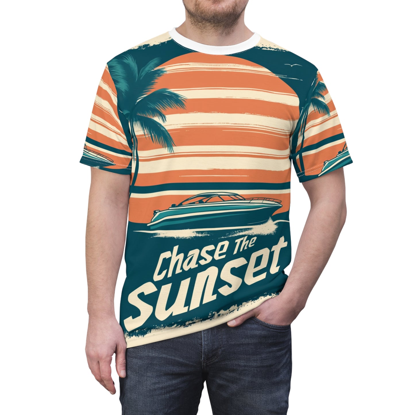 Sunset Retro Tee