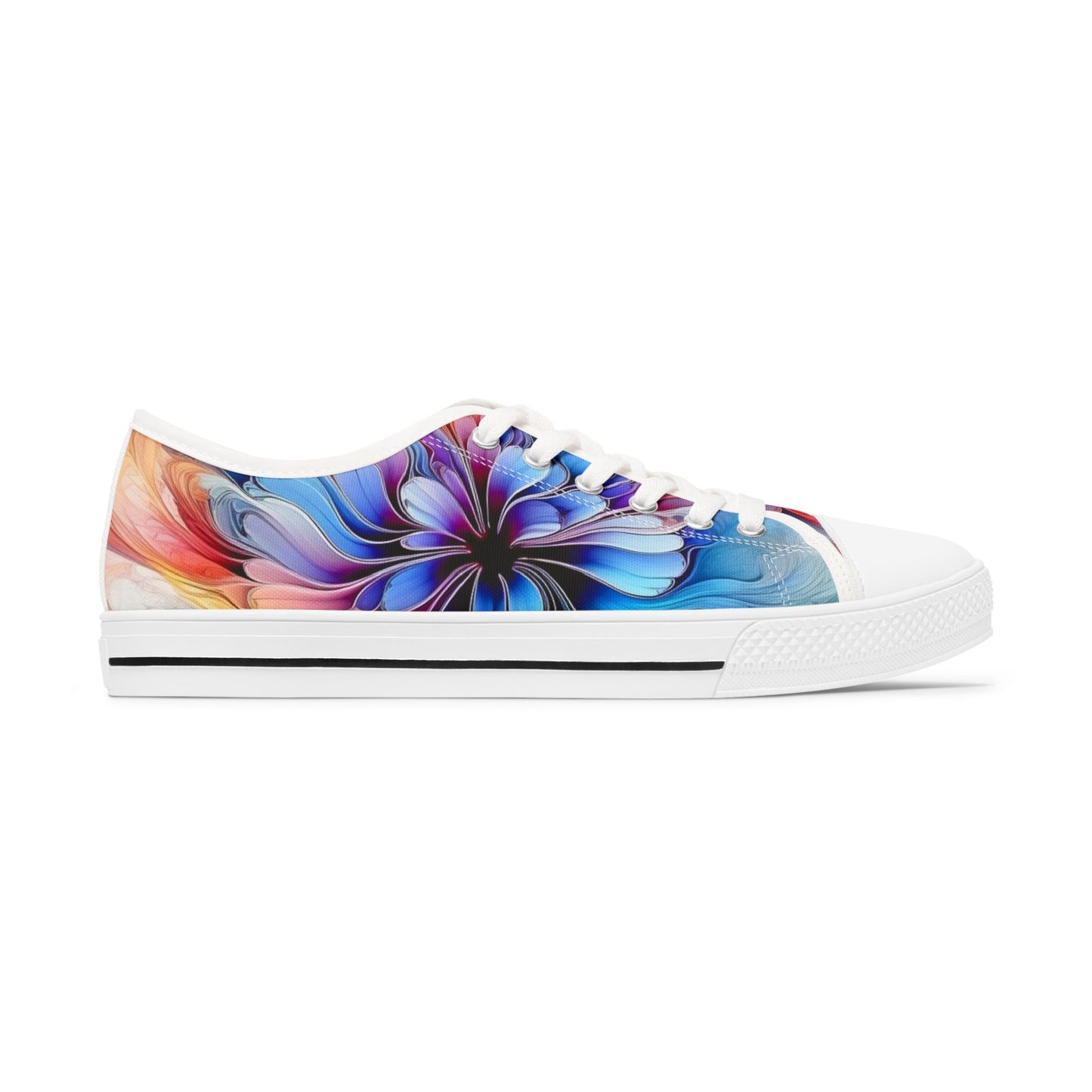 Floral Dress Sneakers-Only One Made-No Restocking