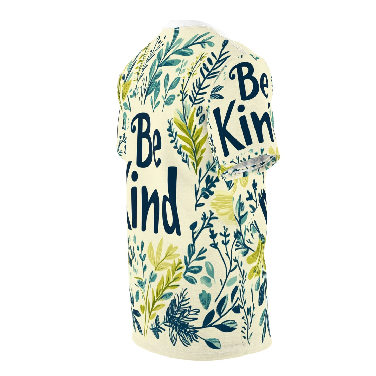 Graphic Tee with Hand-Drawn 'Be Kind' Design