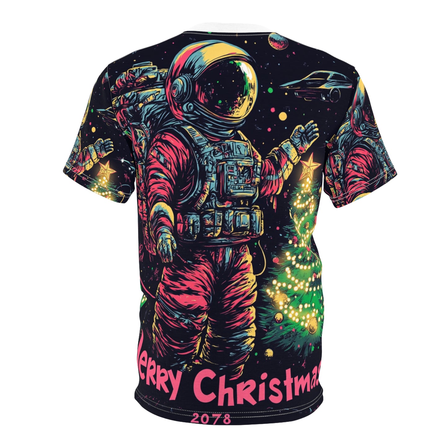 Graphic-Tee Santa Claus Unisex (M) Only One Made-No Restocking