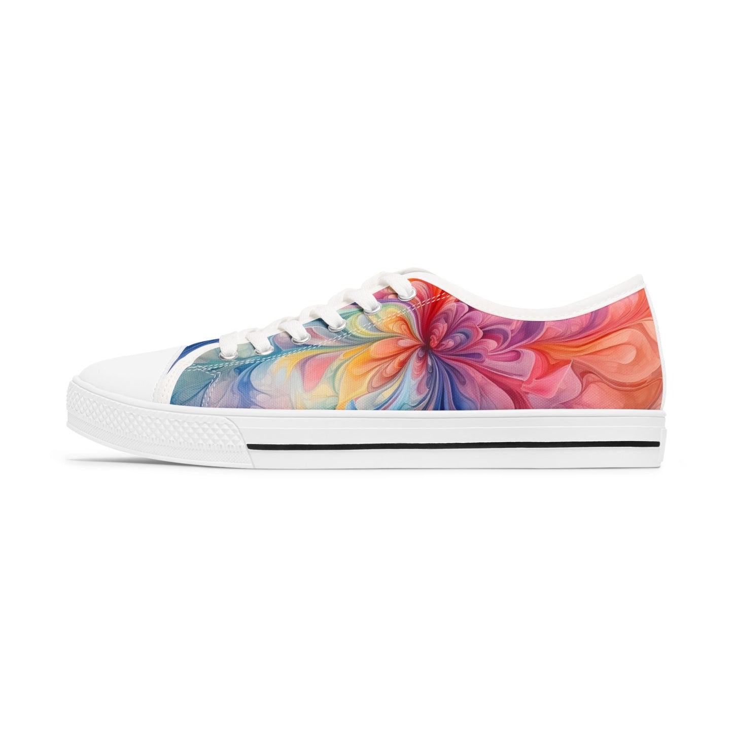 Floral Dress Sneakers-Only One Made-No Restocking