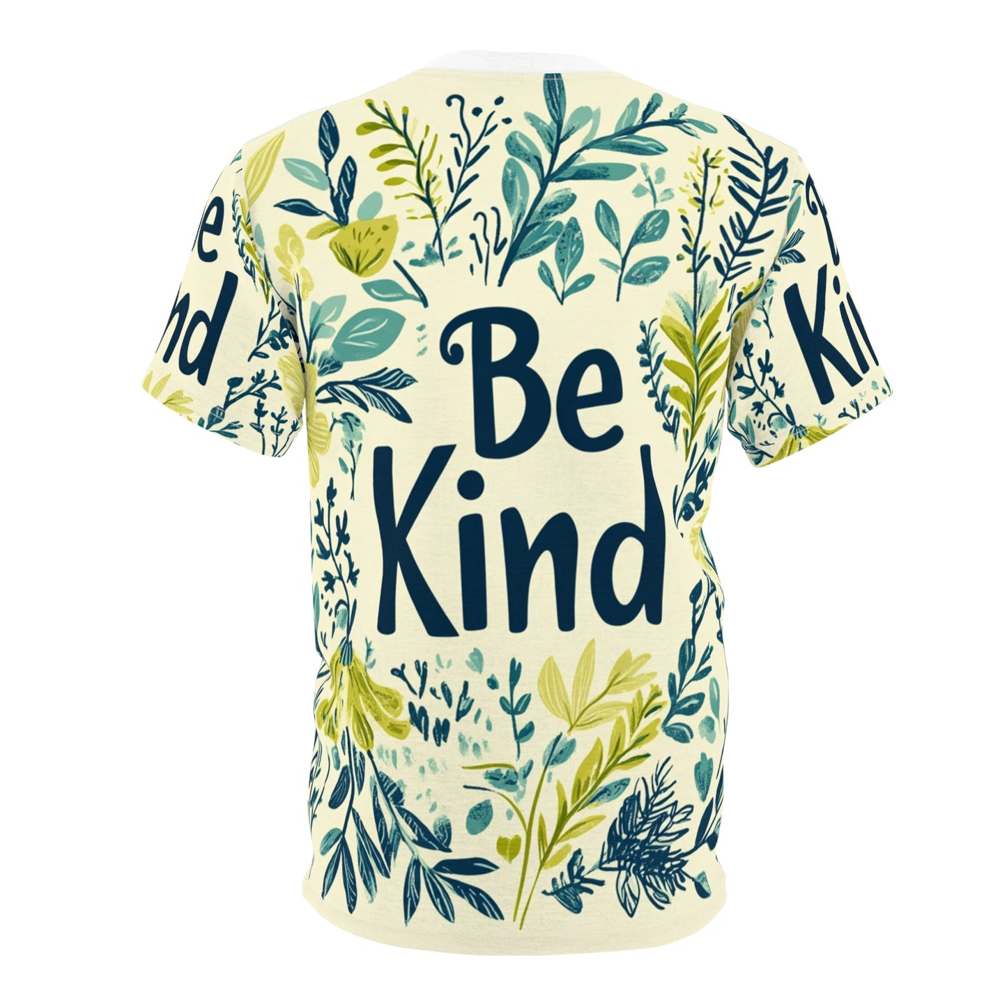 Graphic Tee with Hand-Drawn 'Be Kind' Design