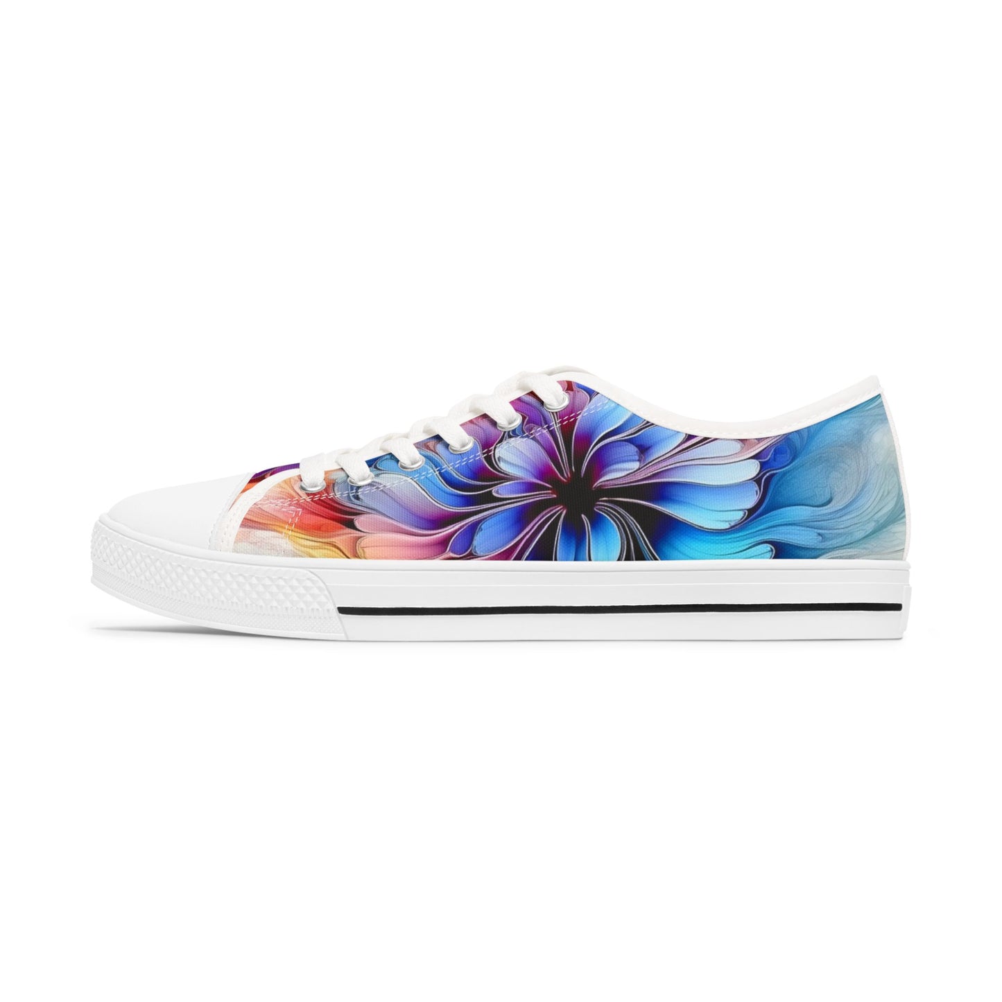 Floral Dress Sneakers-Only One Made-No Restocking