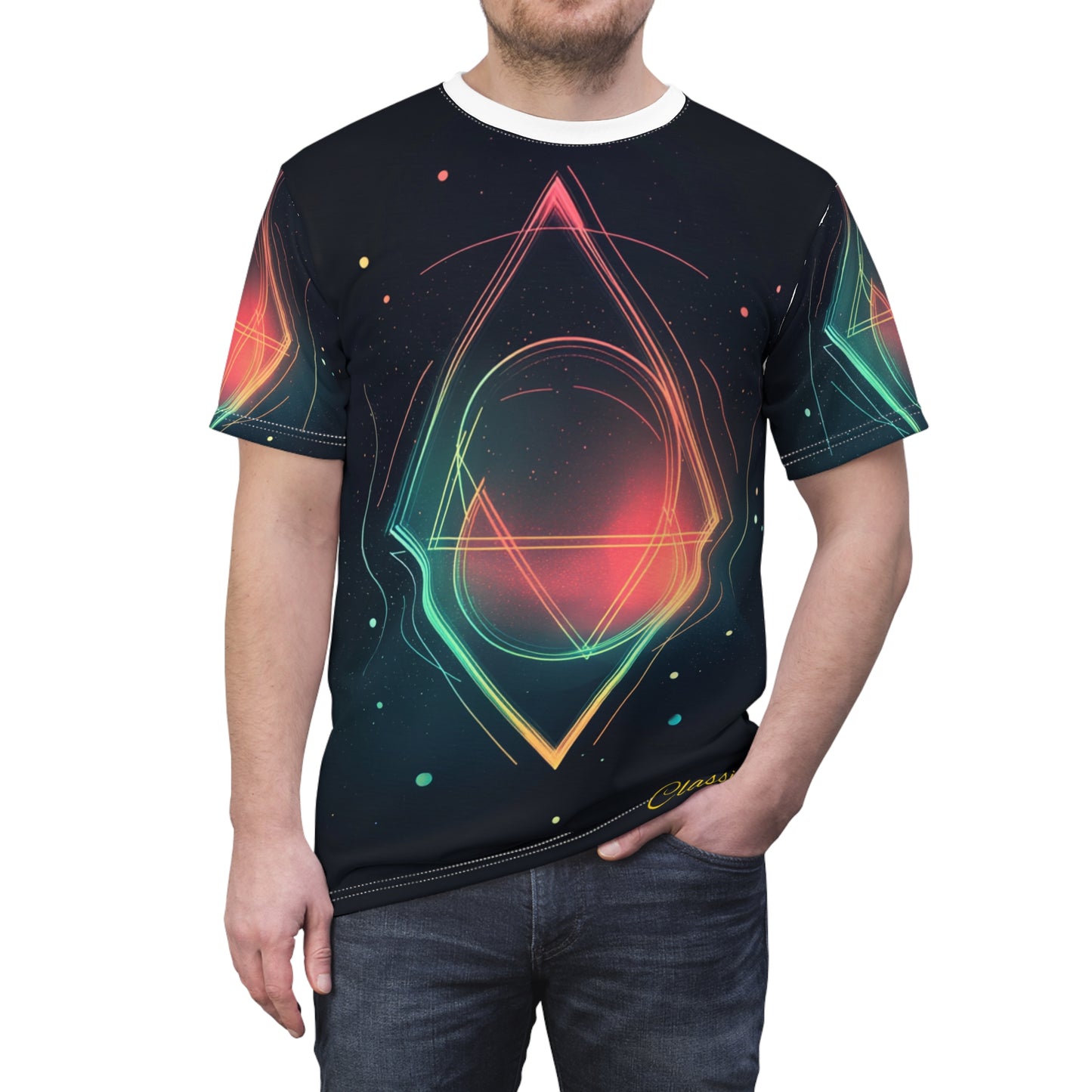 Infinity Glow Tee-Unisex (S) Only One Made-No Restocking