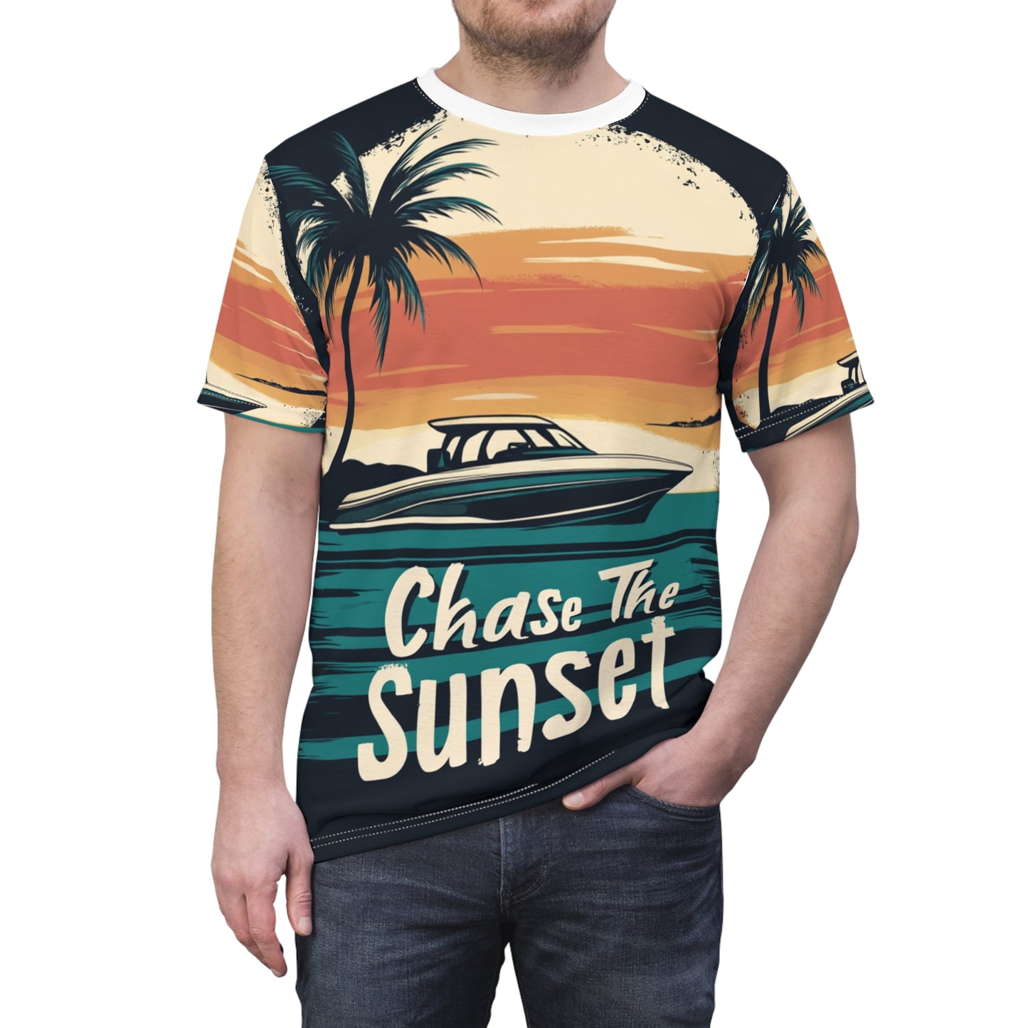 Sunset Retro Tee