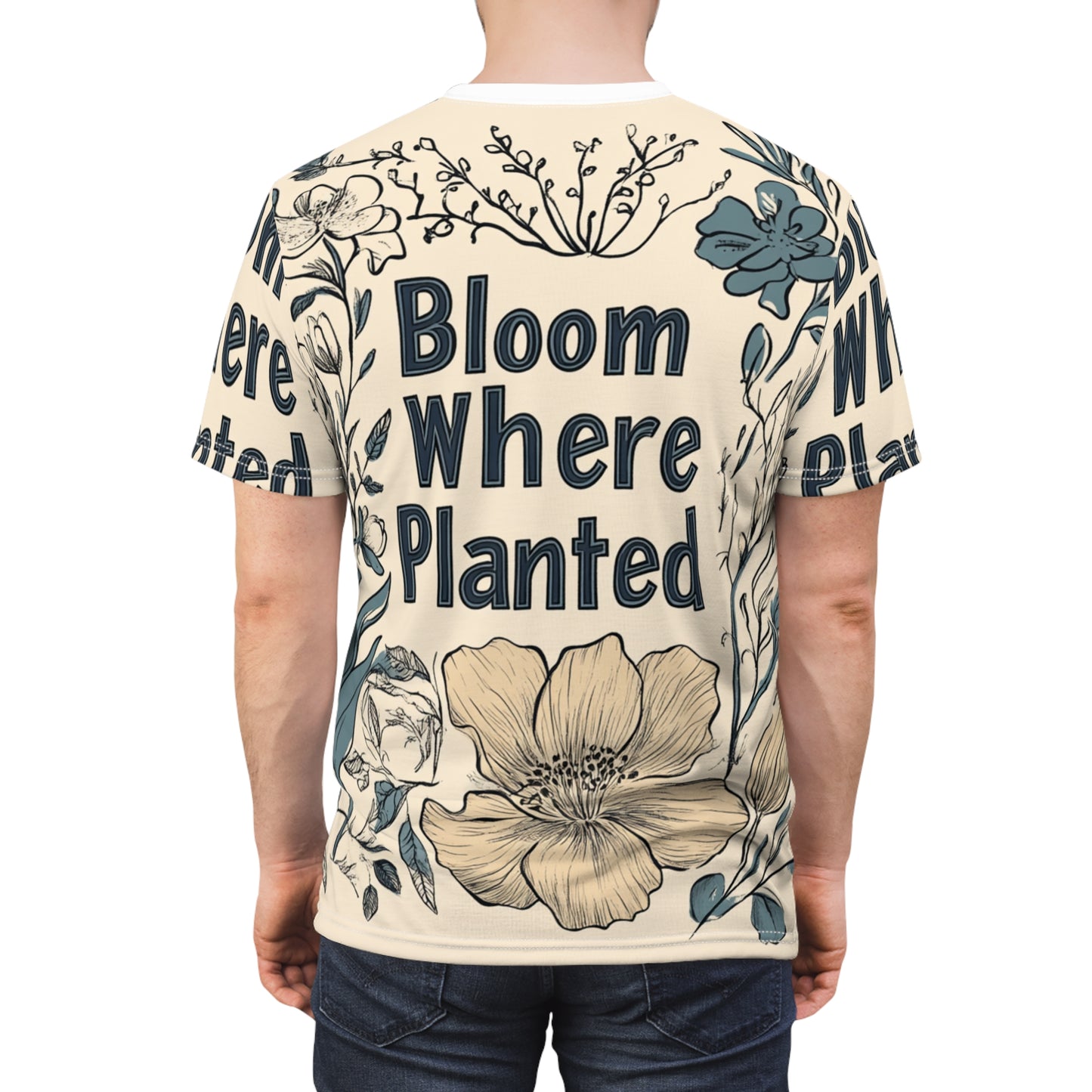 Hand-Drawn Tee with Whimsical Illustration