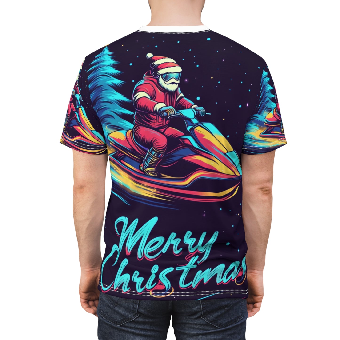 Graphic-Tee Santa Claus Unisex (S) Only One Made-No Restocking