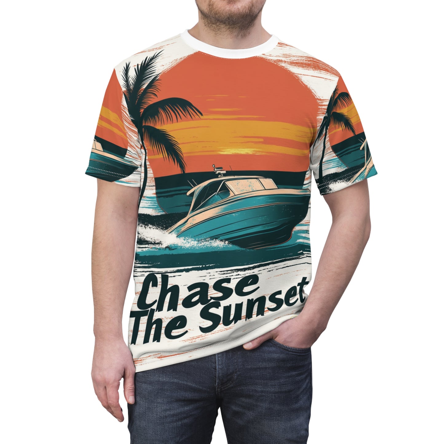 Sunset Retro Tee