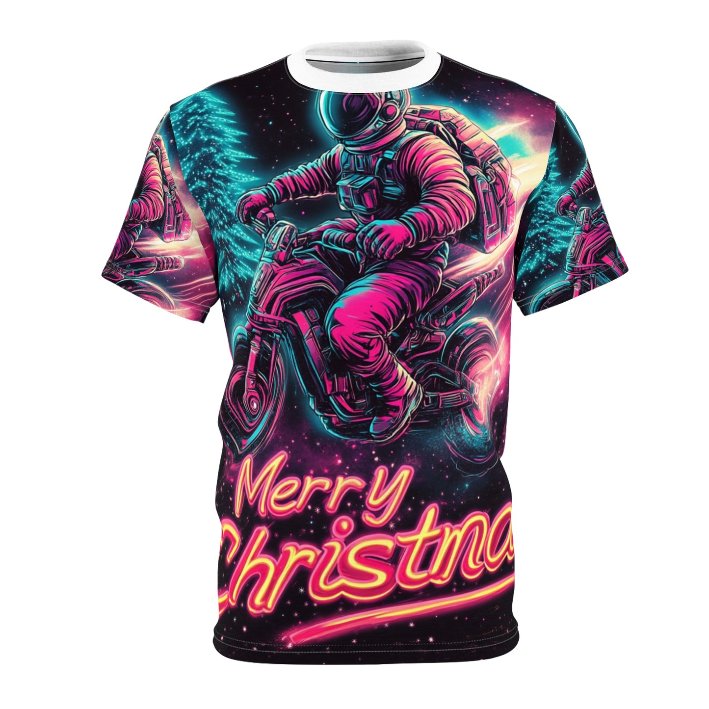 Space Suit Santa Claus Tee Unisex (S) Only One Made-No Restocking.