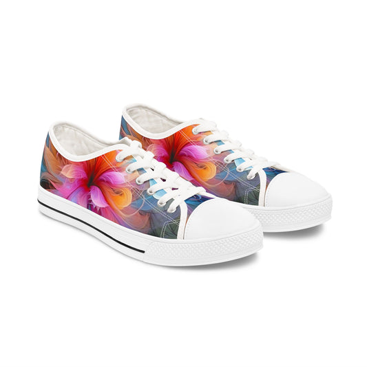 Floral Dress Sneakers-Only One Made-No Restocking