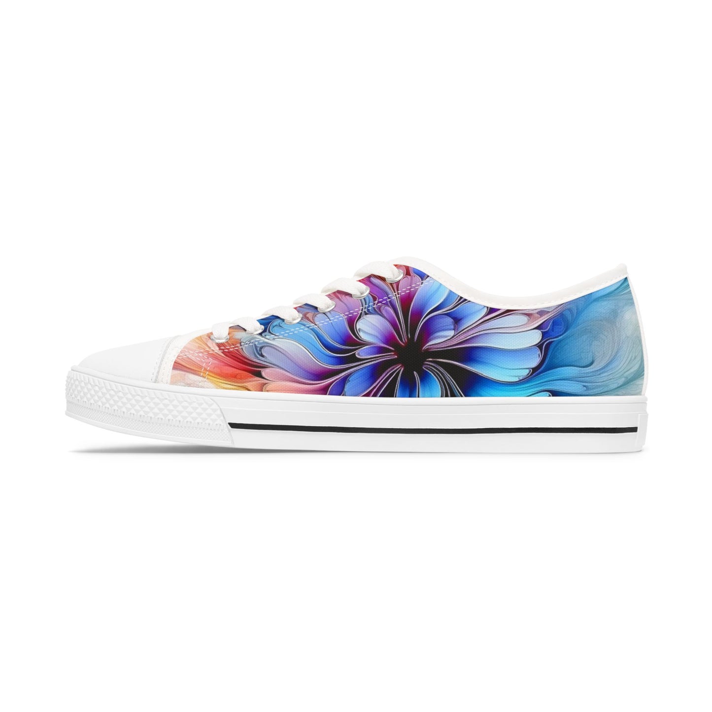 Floral Dress Sneakers-Only One Made-No Restocking