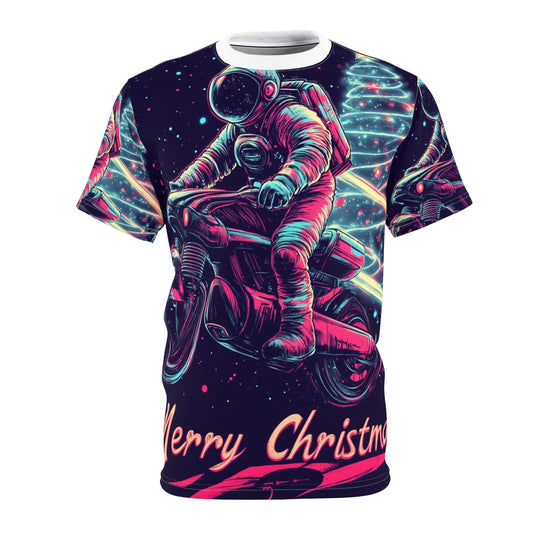 Space Suit Santa Claus Tee Unisex (2XL) Only One Made-No Restocking.