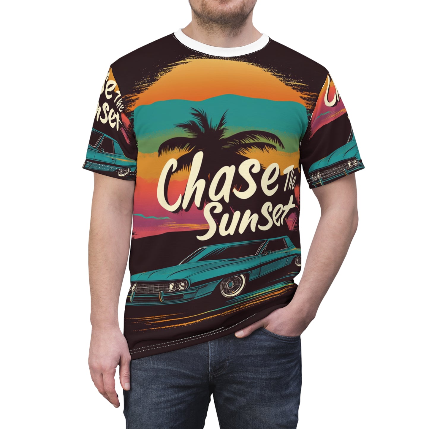 Sunset Retro Tee