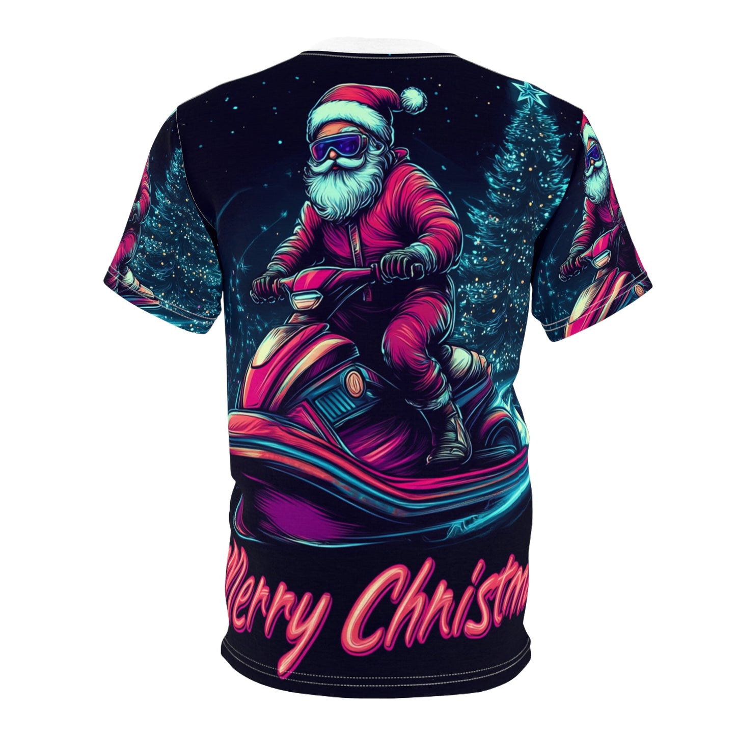 Graphic-Tee Santa Claus Unisex (M)-Only One Made-No Stocking