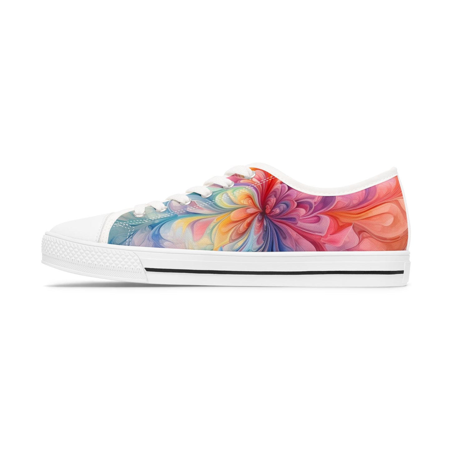 Floral Dress Sneakers-Only One Made-No Restocking