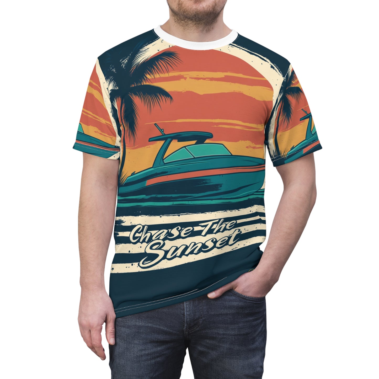 Sunset Retro Tee