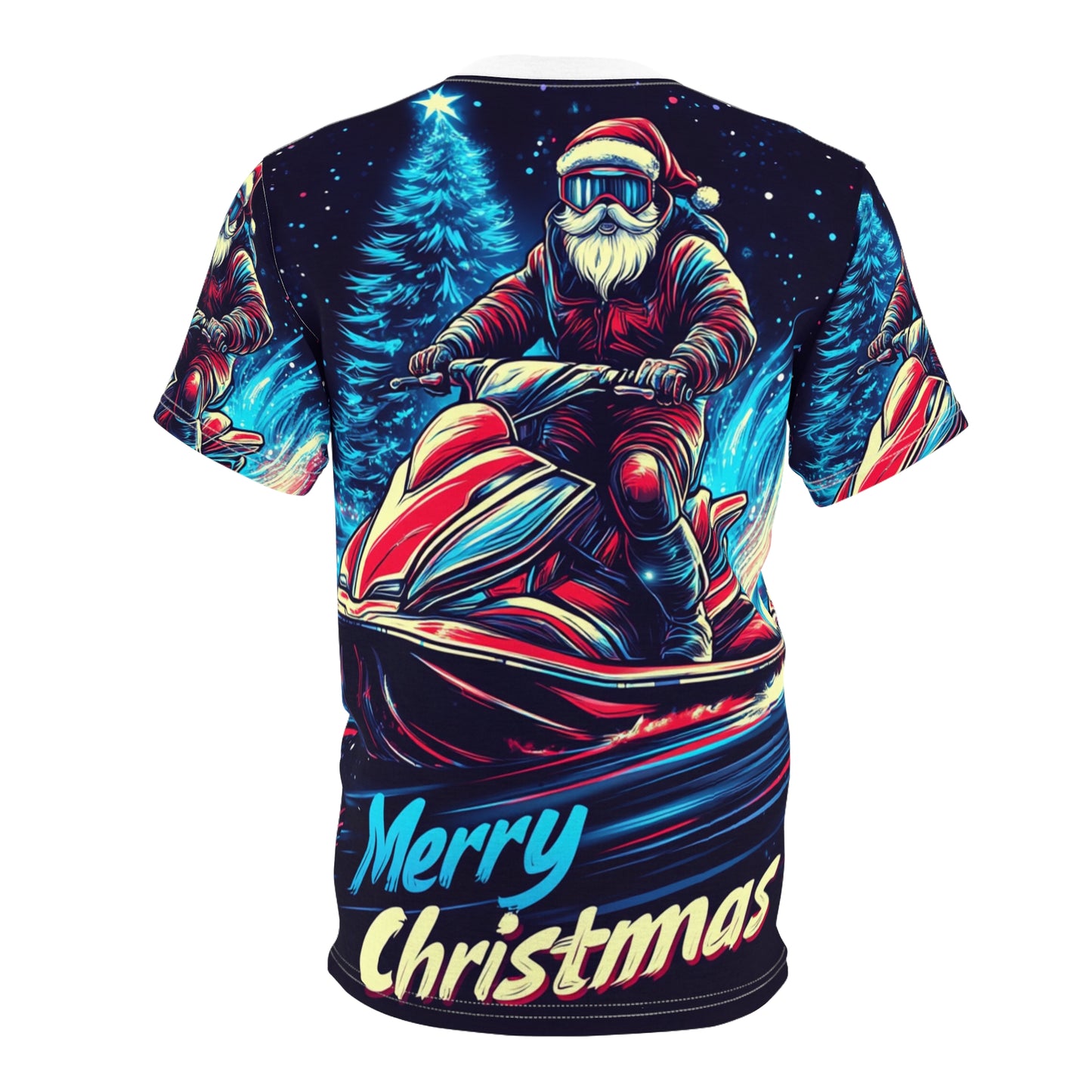 Graphic-Tee Santa Claus Unisex (XL) Only One Made-No Restocking